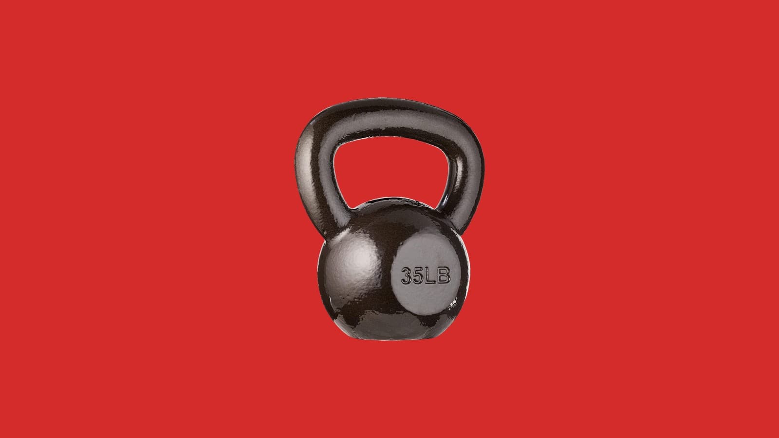 Amazon Basics Cast Iron Kettlebell