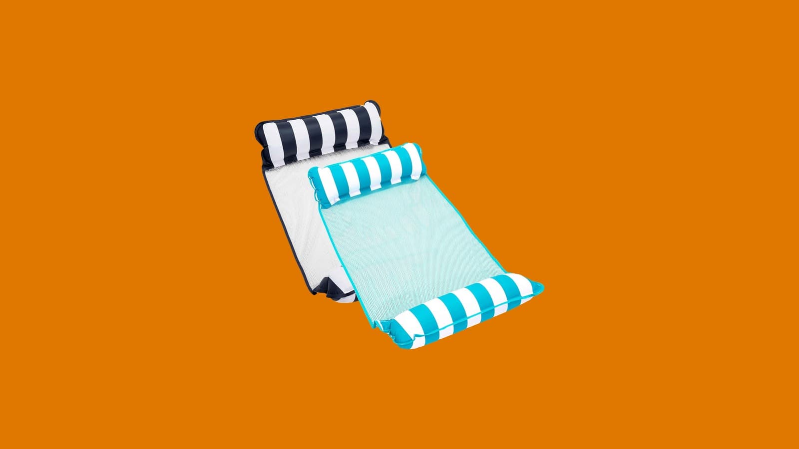 Aqua 4-in-1 Monterey Hammock Pool Float, 2 Pack