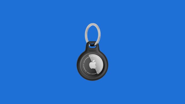 Belkin Apple AirTag Holder Keychain with Key Ring
