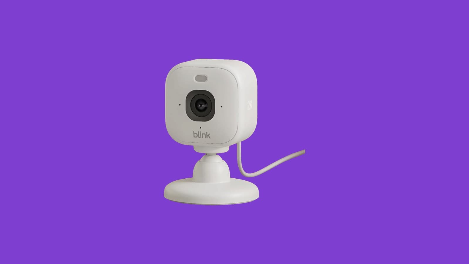 Blink Mini 2K+ Indoor Plug-In Camera, 2 Pack