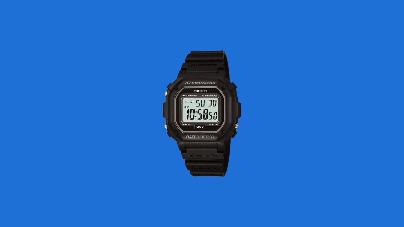 Casio F108WH-1A Illuminator Digital Watch