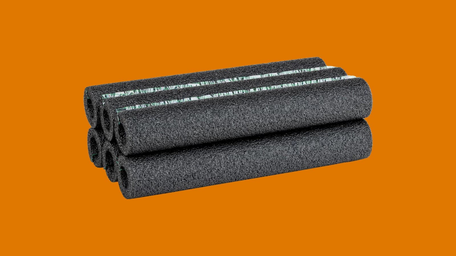 Duck Brand Foam Pipe Covers, 3/4 in x 1 ft, 6 Sticks