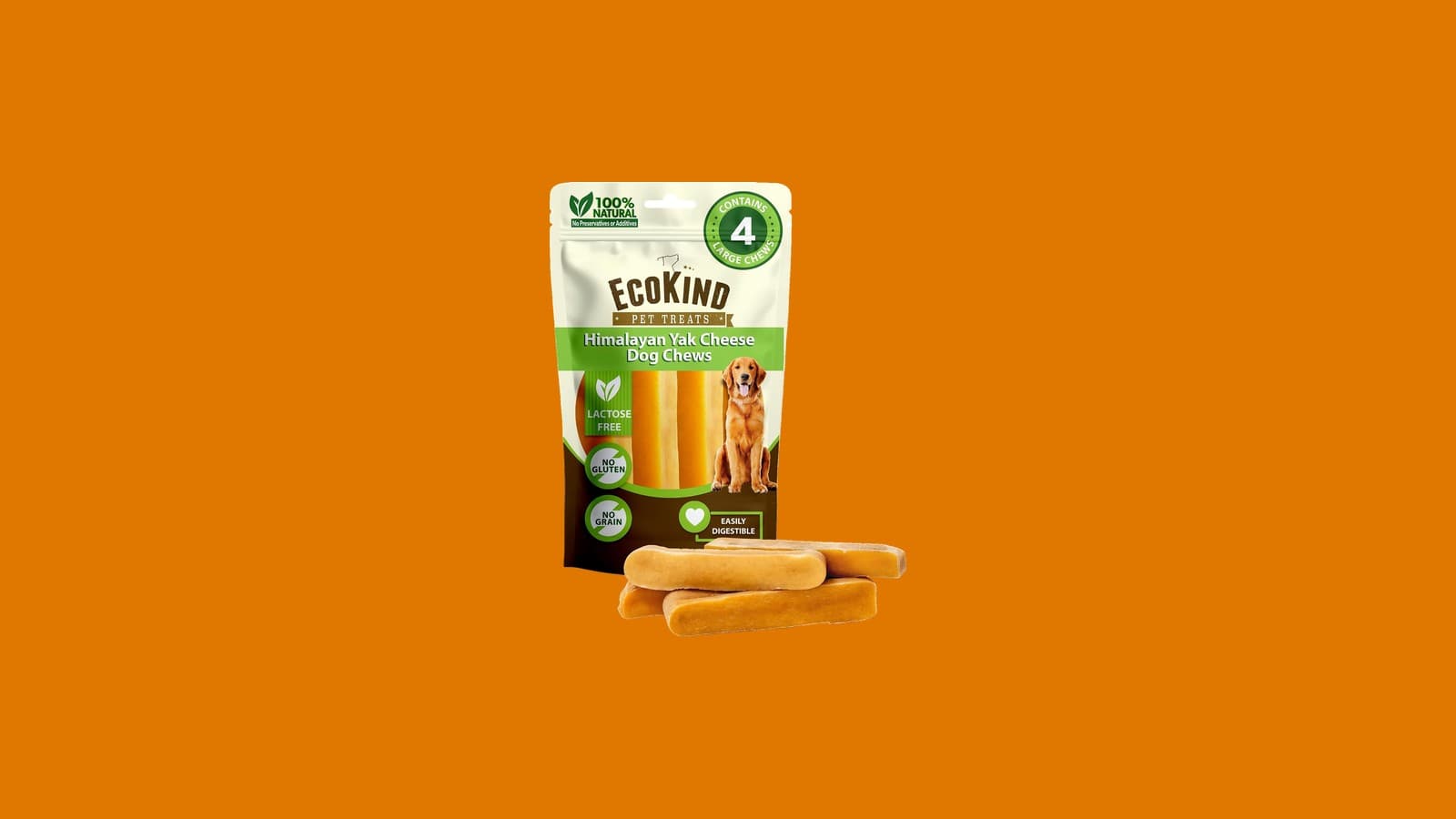 EcoKind Yak Cheese Himalayan Dog Chews