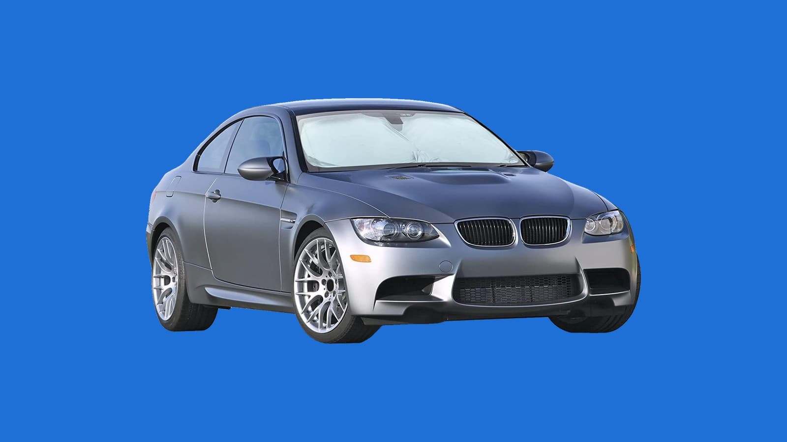 EcoNour Foldable Windshield Sun Shade, 64 x 32 Inches