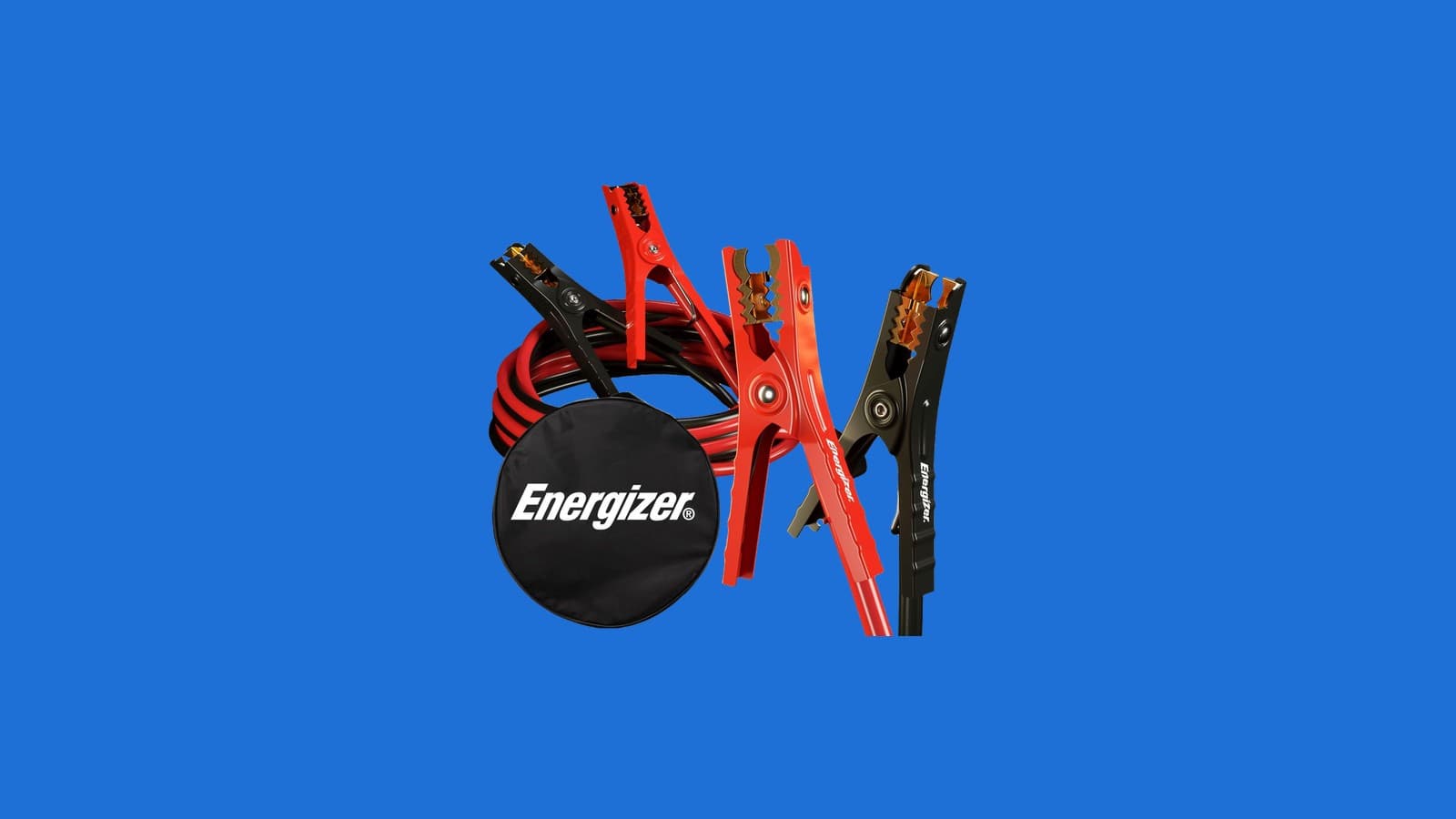 Energizer 6-Gauge 16-Foot Jumper Cables with Carry Bag
