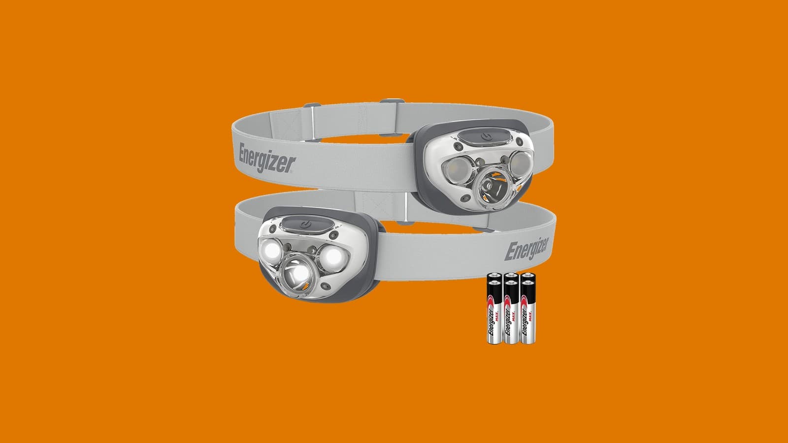 Energizer LED Headlamp PRO (2-Pack), IPX4 Water Resistant