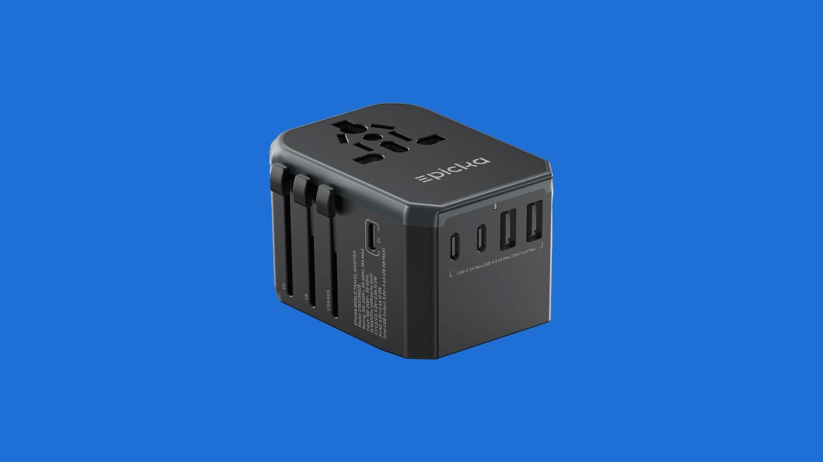 EPICKA Universal Travel Adapter (TA-105+)