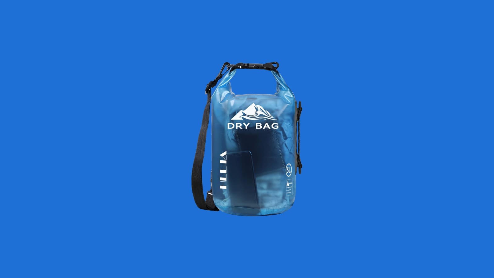 HEETA Dry Bag Waterproof Backpack with Phone Case