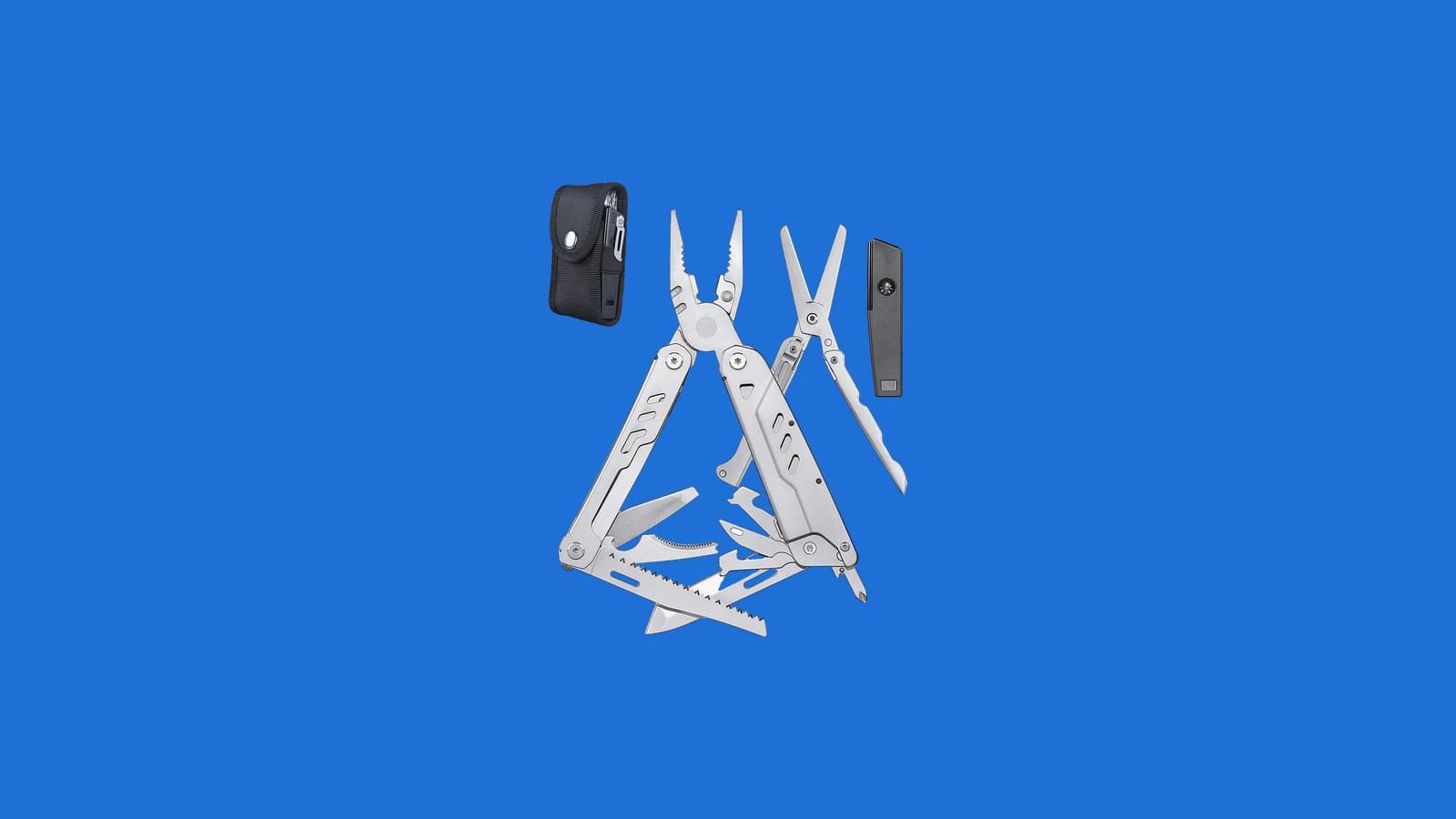 HEYCROWN 21-in-1 Multitool Pocket Knife