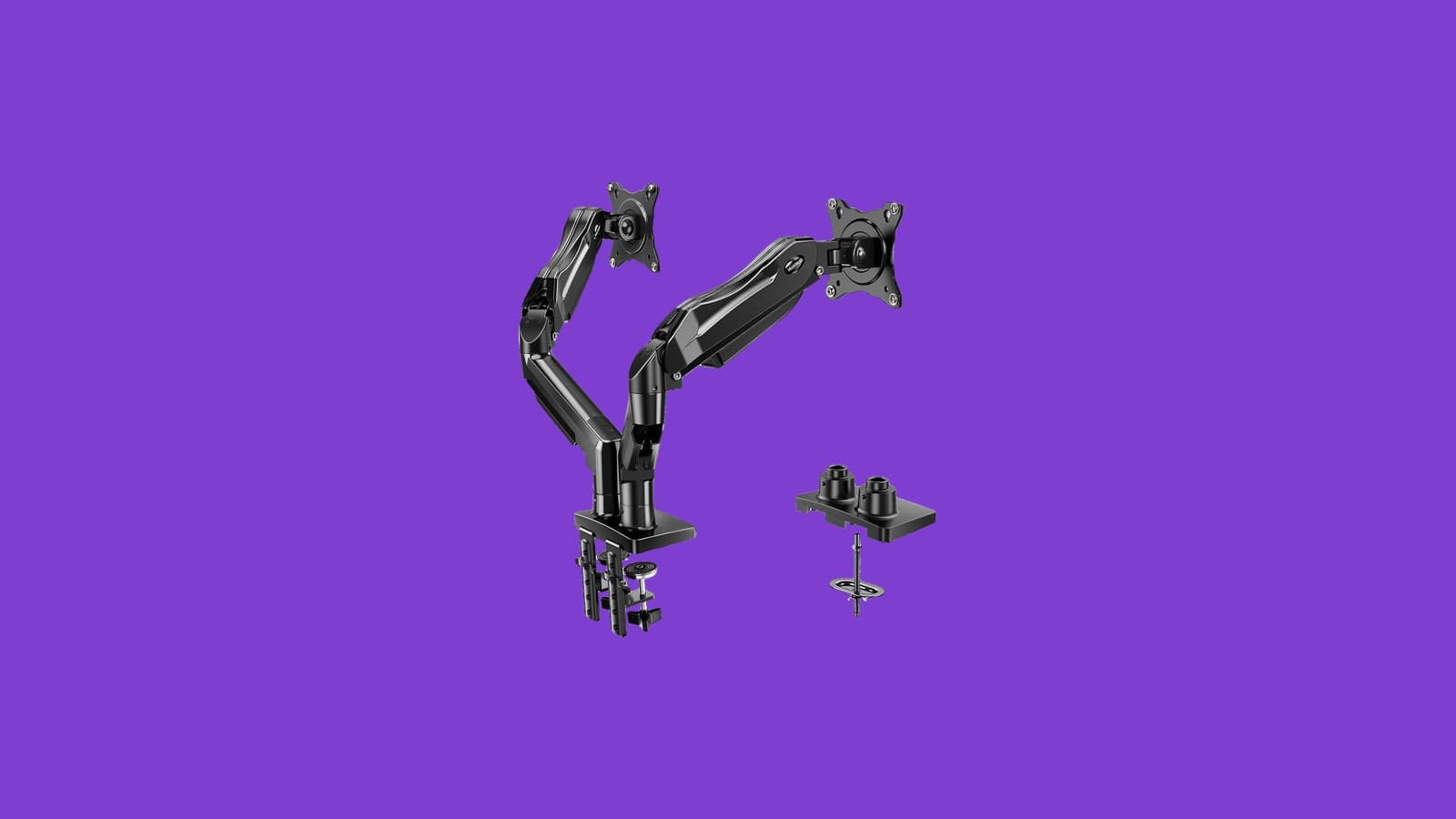 HUANUO FlowLift Dual Monitor Stand