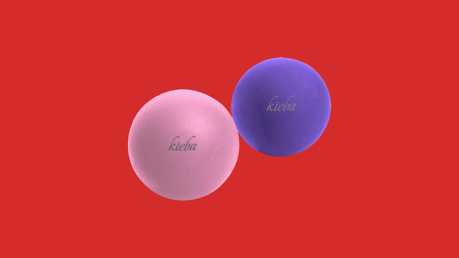 Kieba Massage Lacrosse Balls (Set of 2)