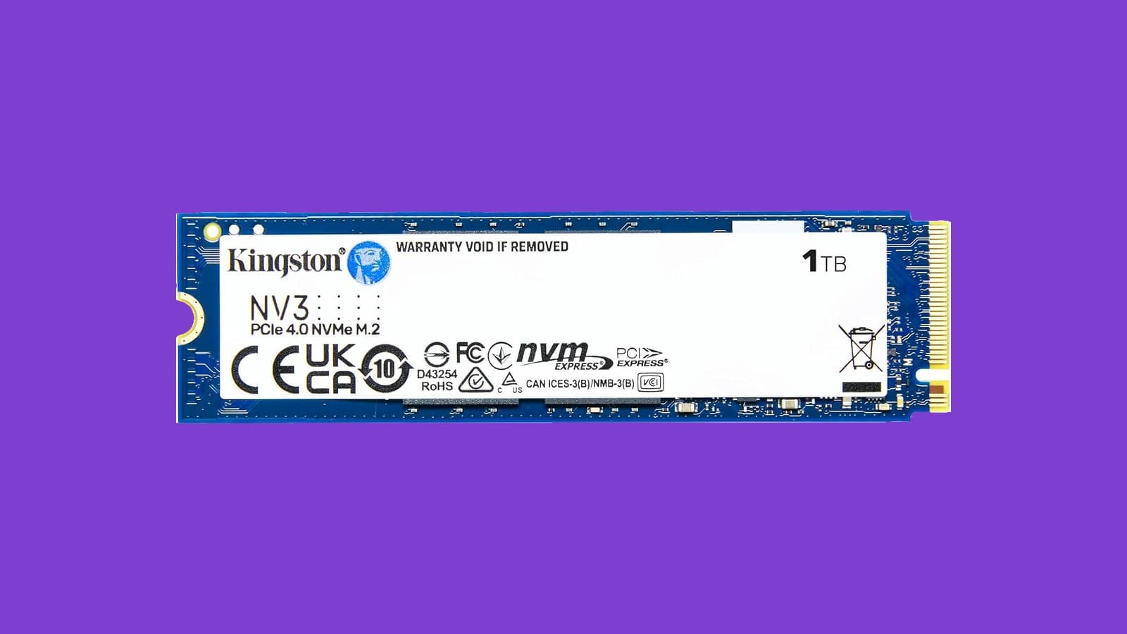 Kingston NV3 1TB NVMe SSD