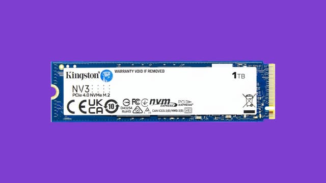 Kingston NV3 1TB NVMe SSD