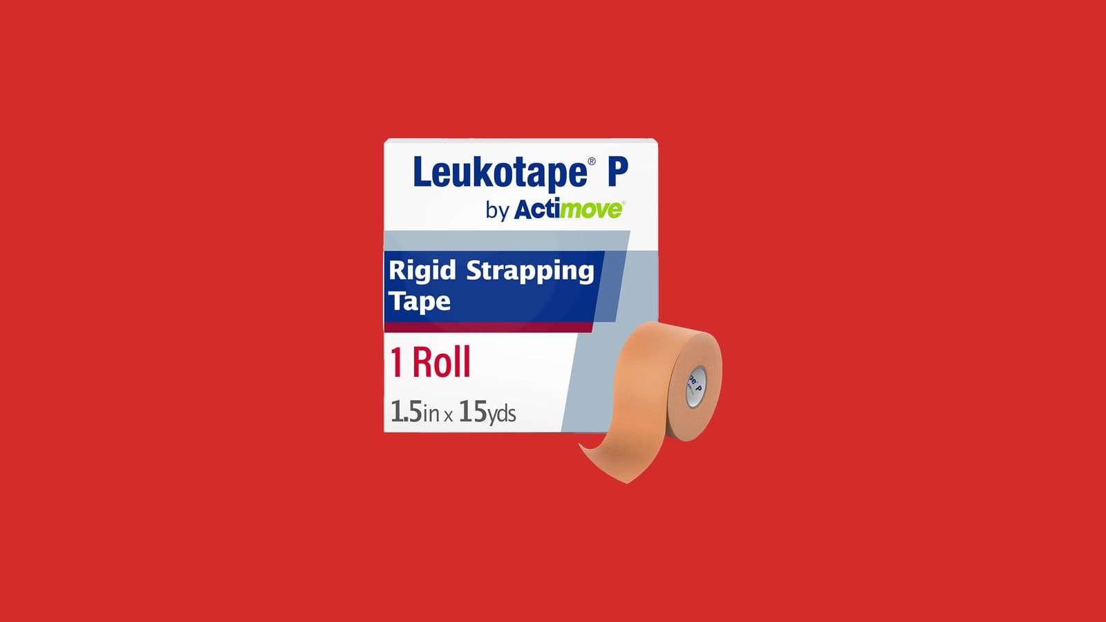 Leukotape P Sports Strapping Tape, 1.5 in x 15 yds