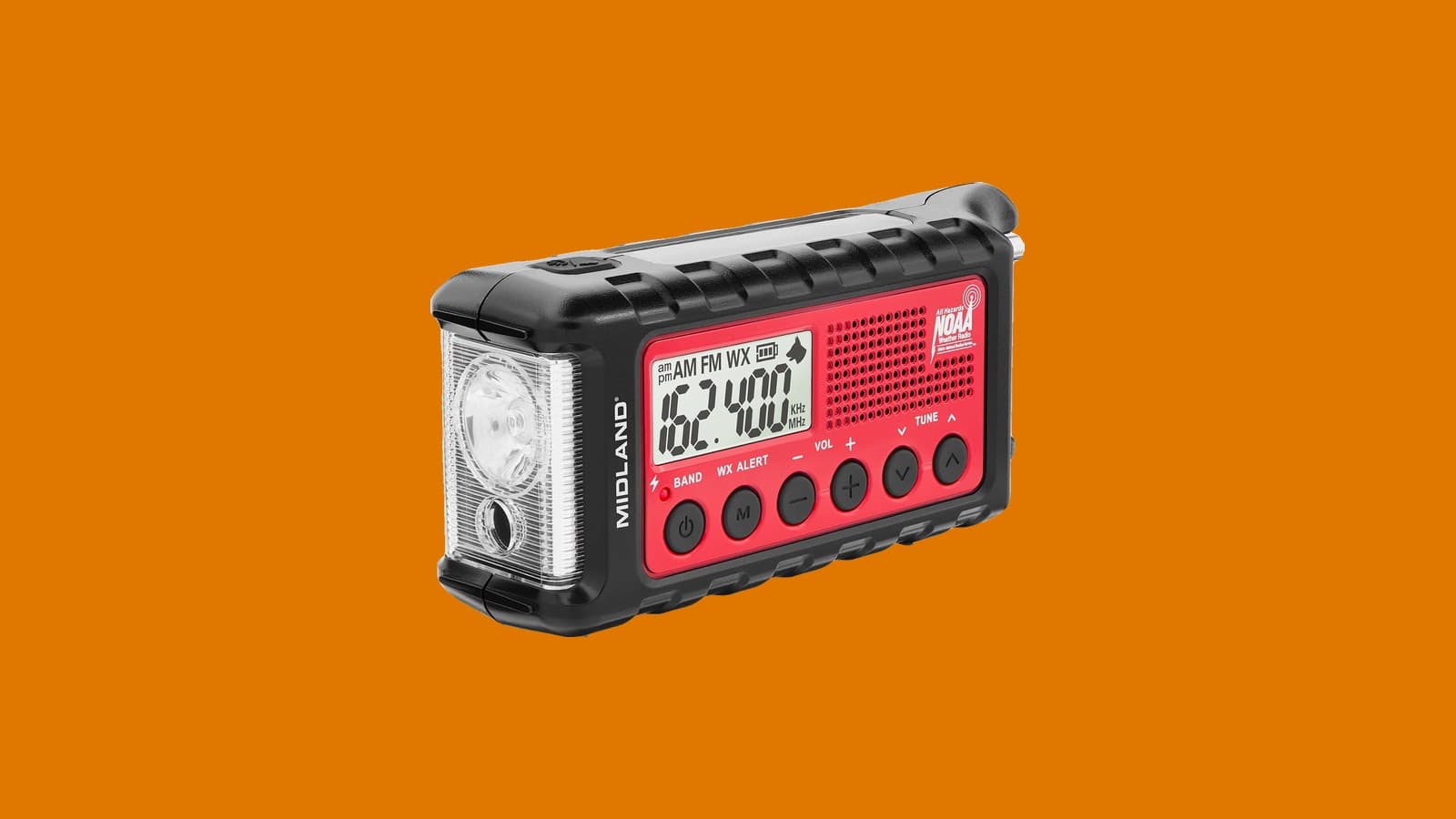 Midland ER310 Emergency Crank Weather AM/FM Radio