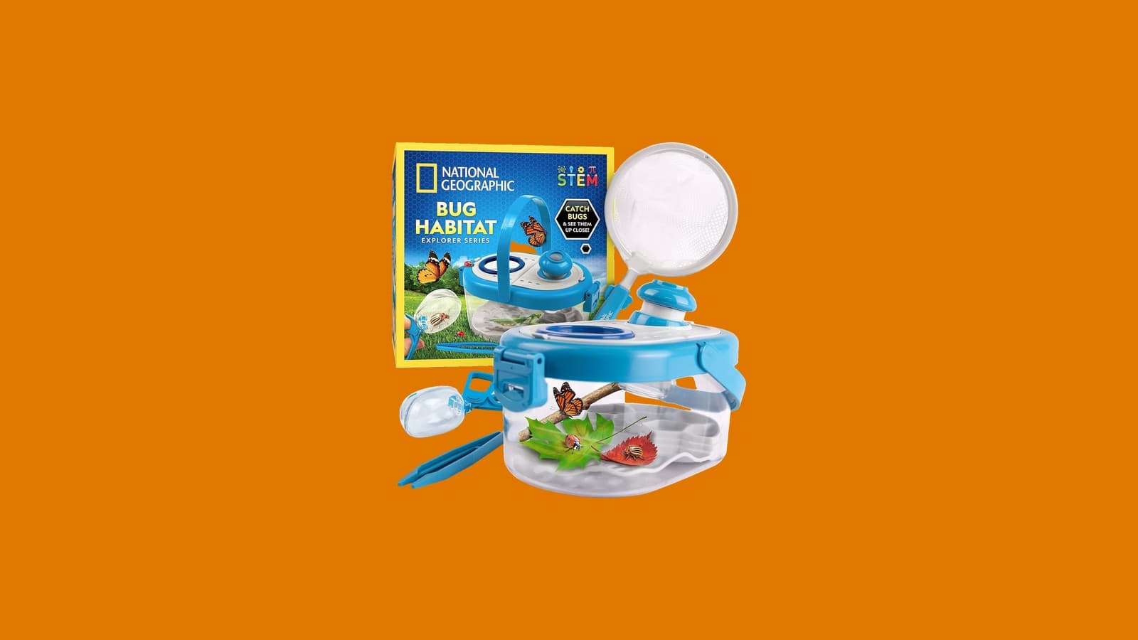 National Geographic Bug Catcher Kit and Outdoor Insect Habitat for Kids