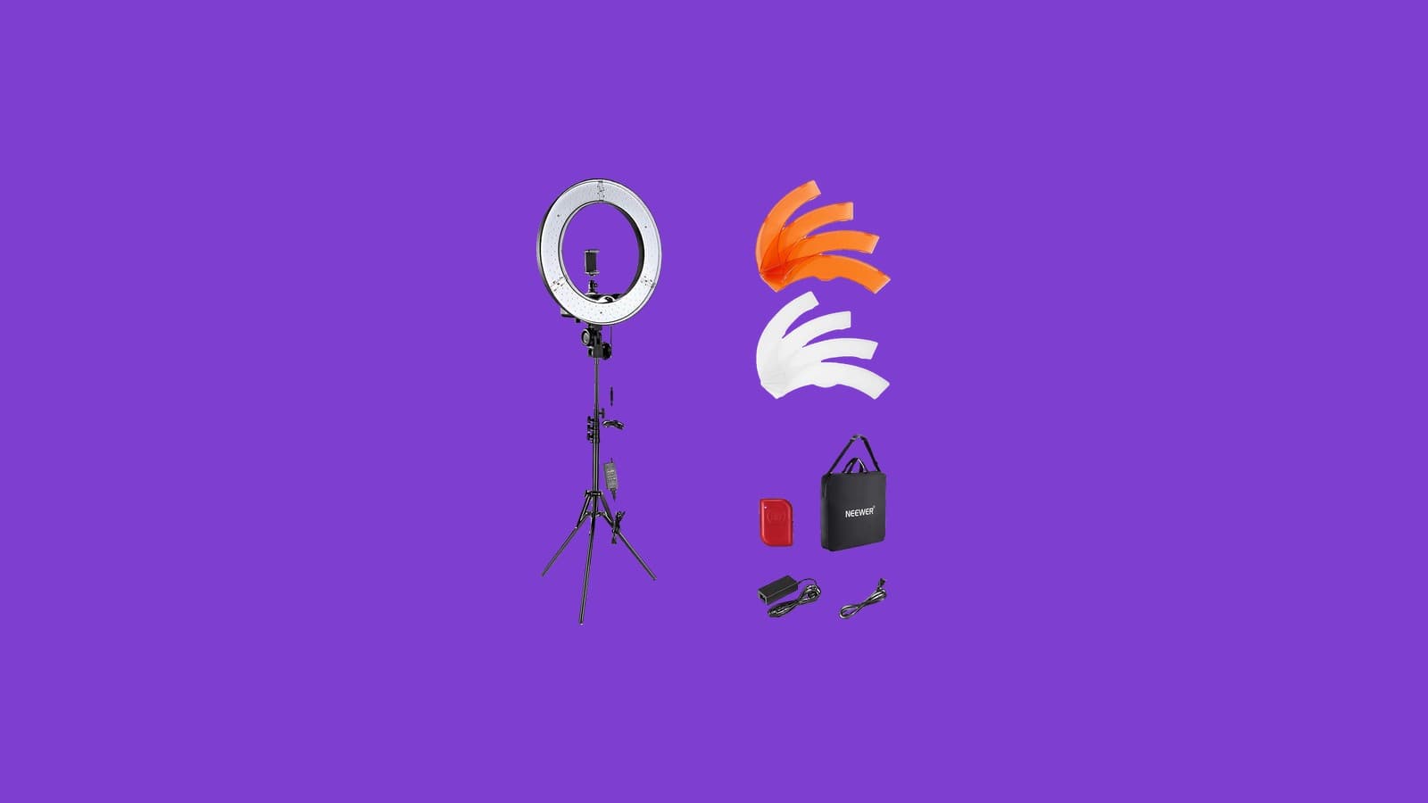 NEEWER RL-18 18 Inch LED Ring Light Kit