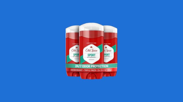 Old Spice Aluminum Free Deodorant, Sport, Pack of 3