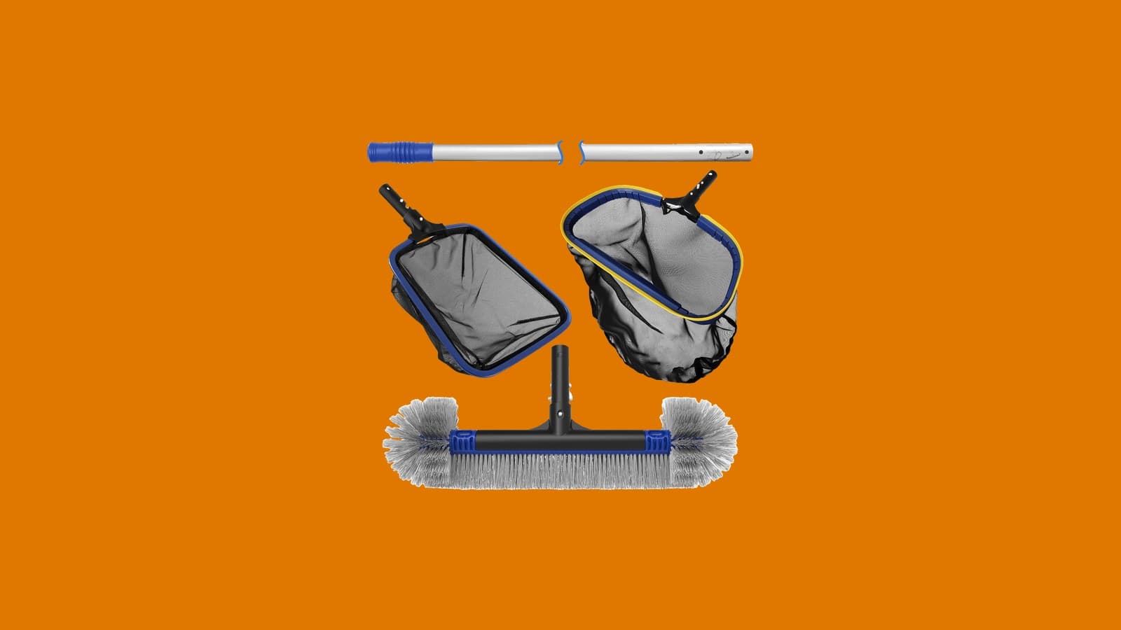 Poolvio 5-in-1 Pool Cleaning Kit