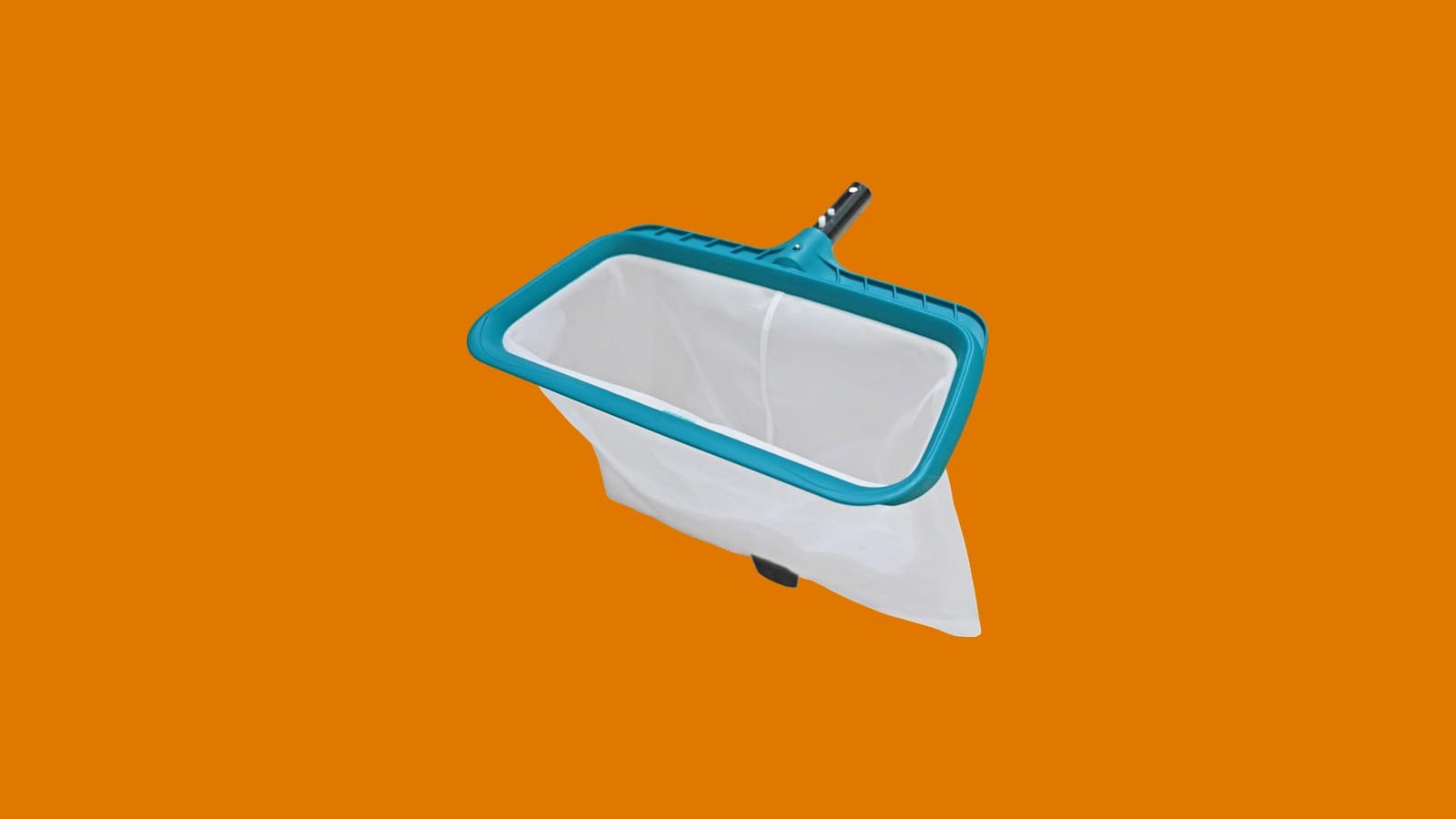 POOLWHALE Pool Skimmer Leaf Rake Net, Deep Nylon Bag