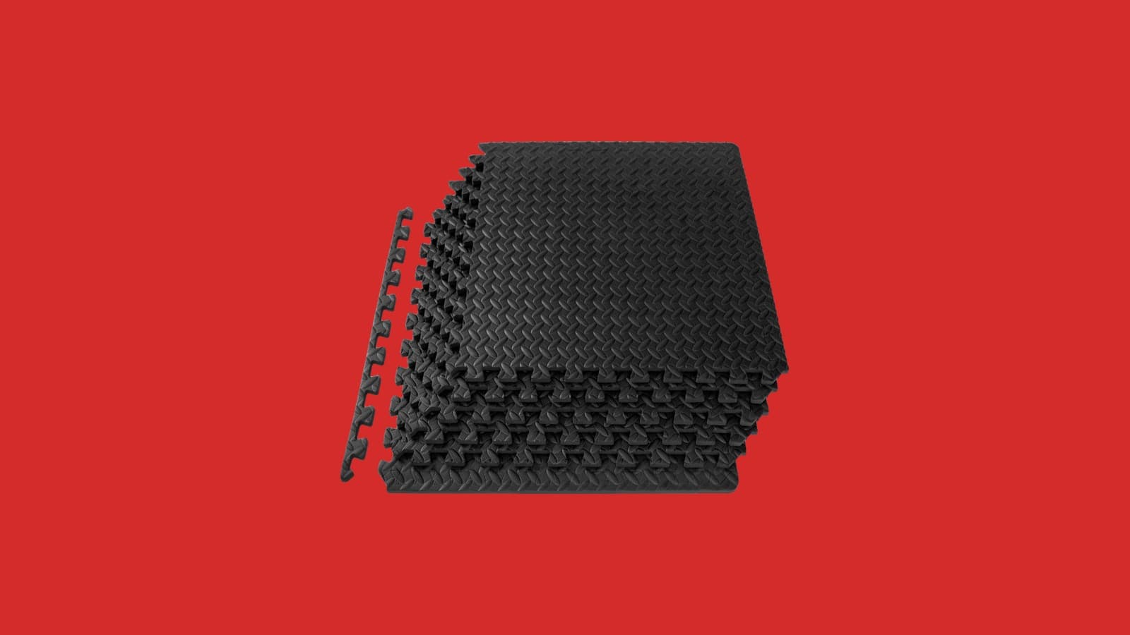 ProsourceFit Exercise Puzzle Mat 1/2 Inch