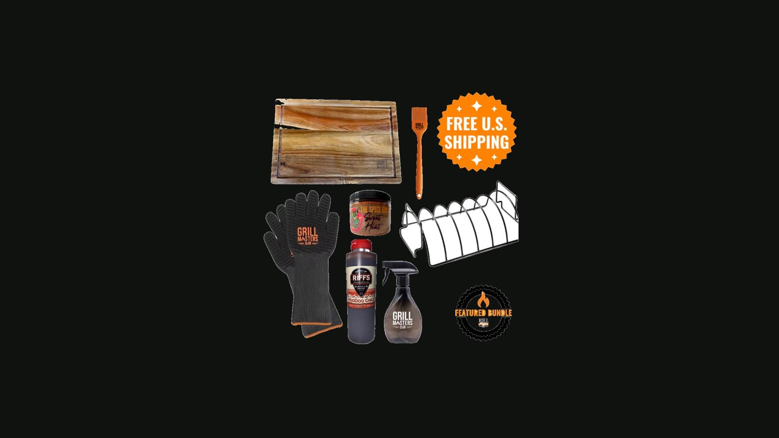Grill Masters Club Rack Attack Rib Bundle