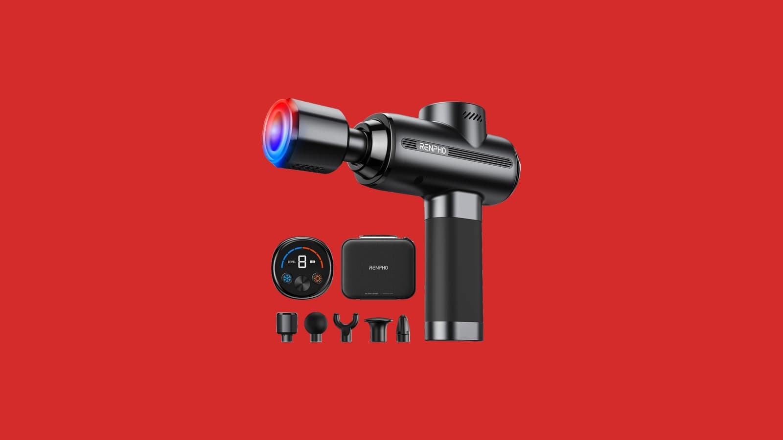 RENPHO Active Thermacool 2 Massage Gun with Intuitive Heat and Cold Control