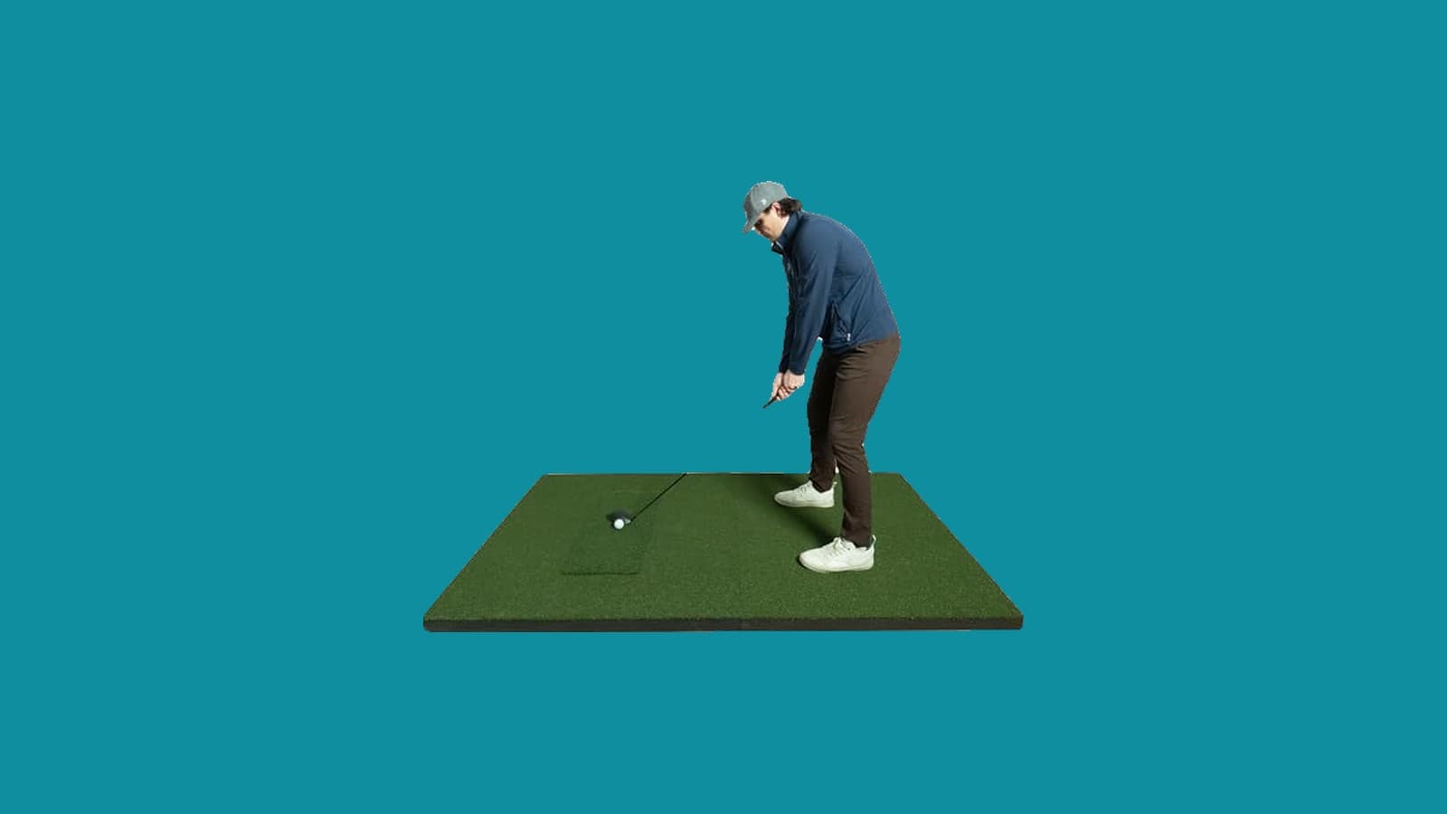 SIGPRO Softy Golf Simulator Mat, 4 x 7 ft