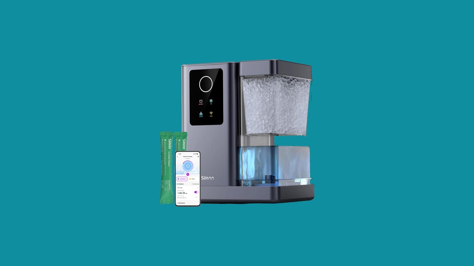 Silonn Nugget Ice Maker Countertop