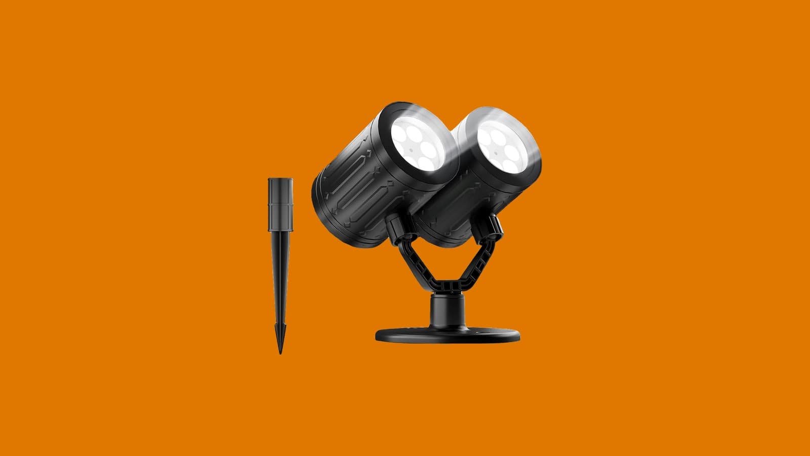 Double Head Snowflake Projector Lights