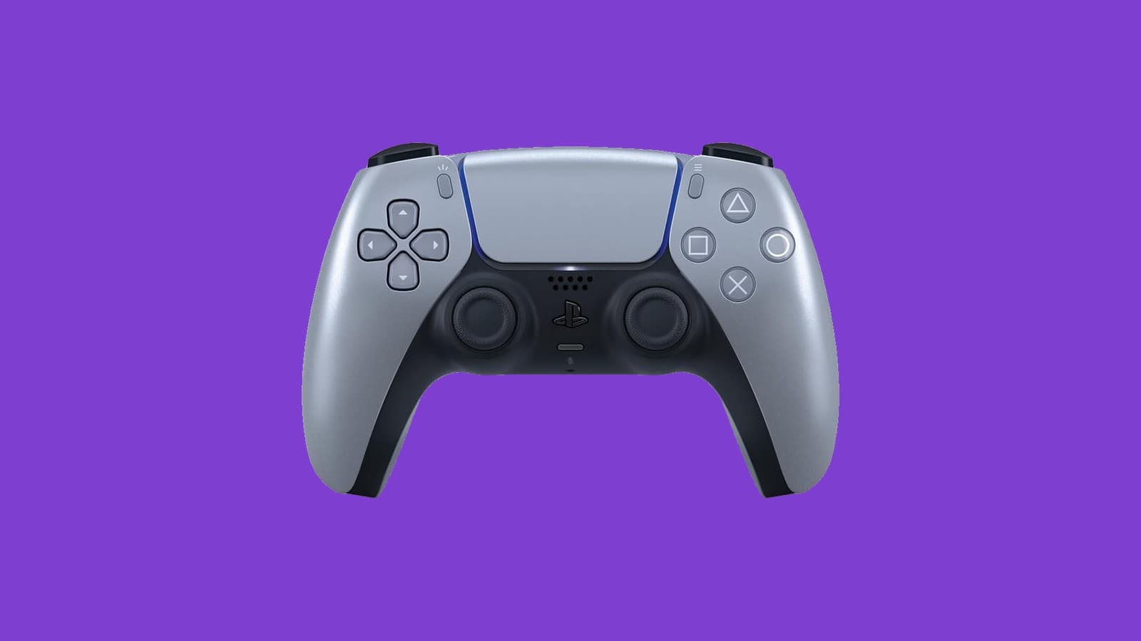 PlayStation DualSense Wireless Controller (Sterling Silver)