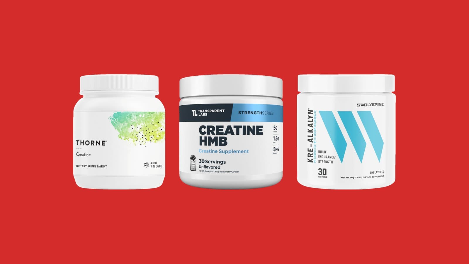 Thorne vs Transparent Labs vs Swolverine: The Creatine Ranking