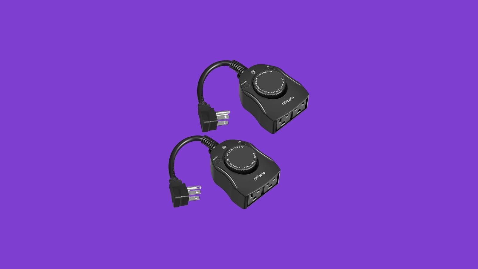 TiFFCOFiO Outdoor Light Timer, Dusk to Dawn