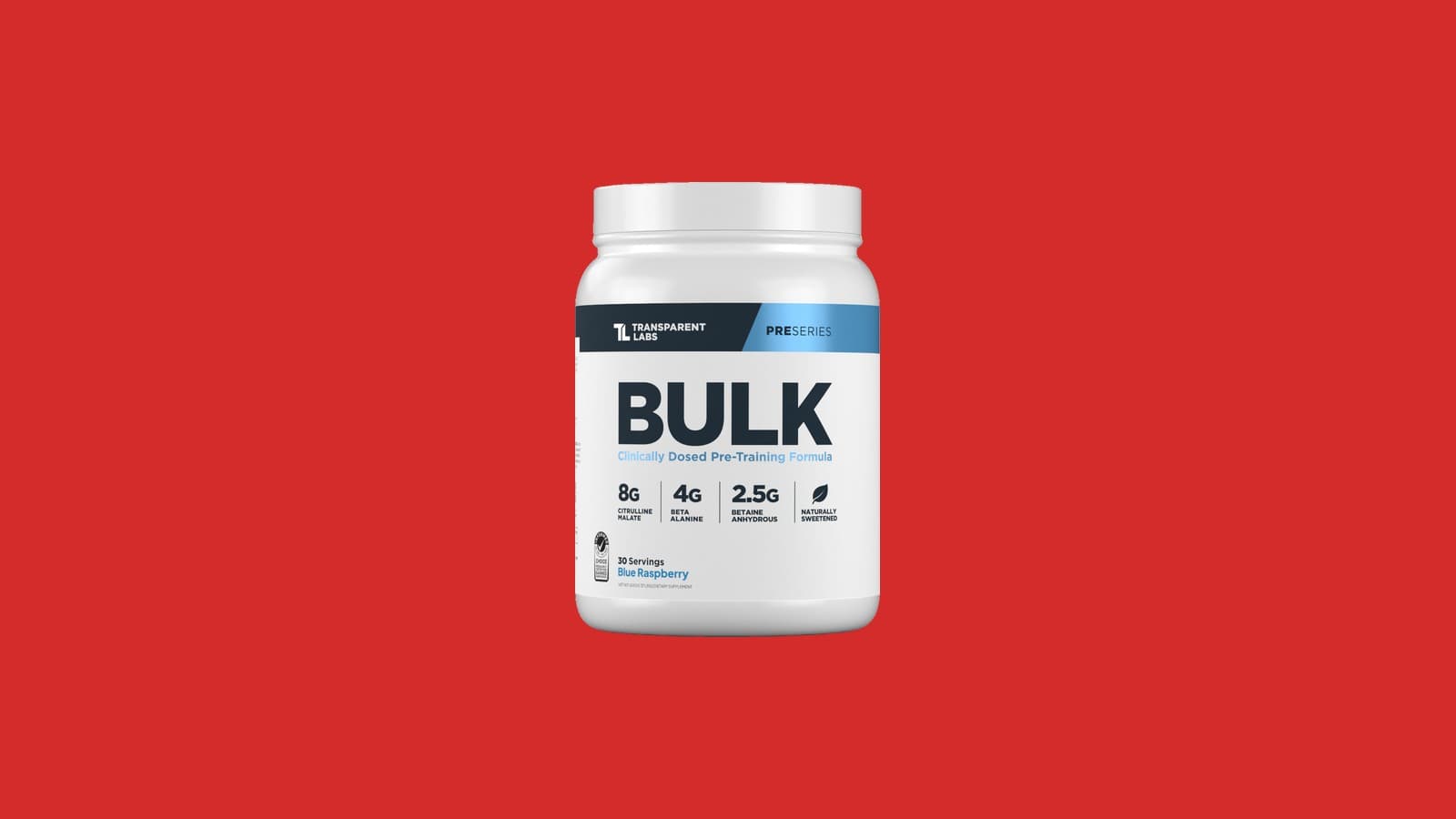 Transparent Labs BULK Pre-Workout