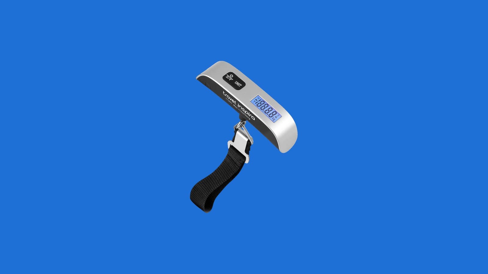 travel inspira Digital Luggage Scale, 110 lb