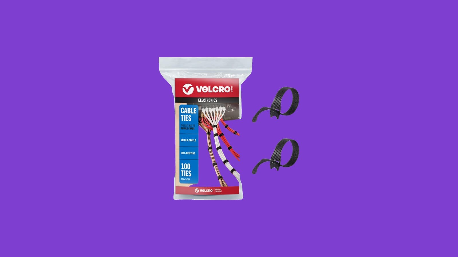 VELCRO Brand ONE-WRAP Cable Ties