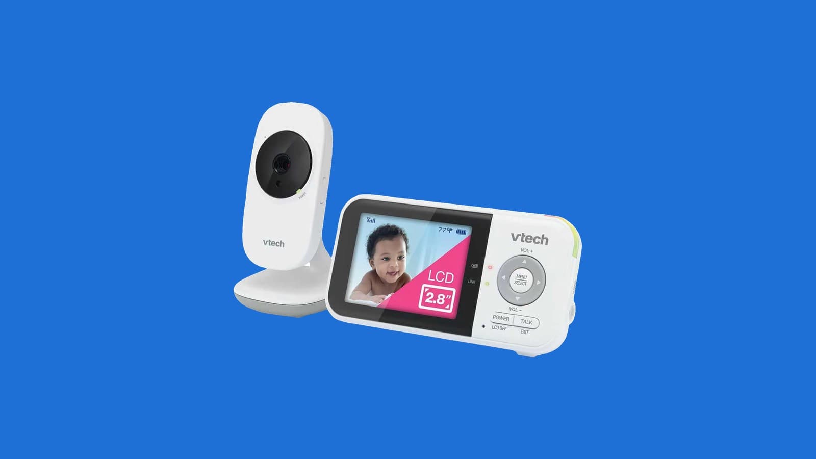 VTech VM819 Video Baby Monitor, No WiFi