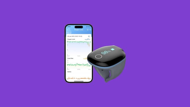 Wellue O2Ring Continuous Oxygen Monitor