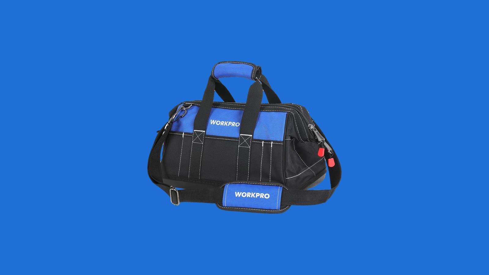 WORKPRO 16-Inch Wide Mouth Tool Bag