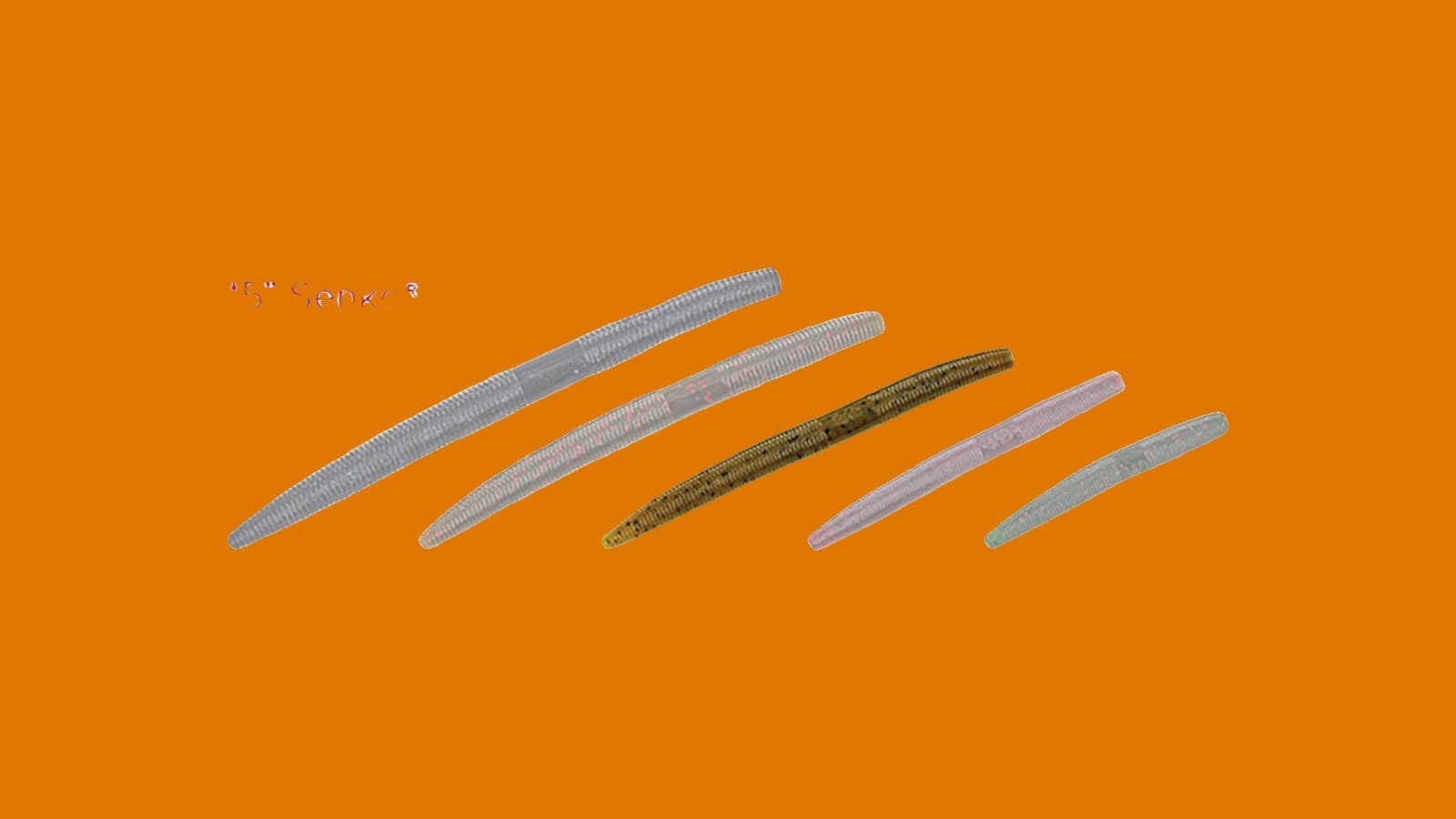 Gary Yamamoto 5-Inch Senko, 10-Pack
