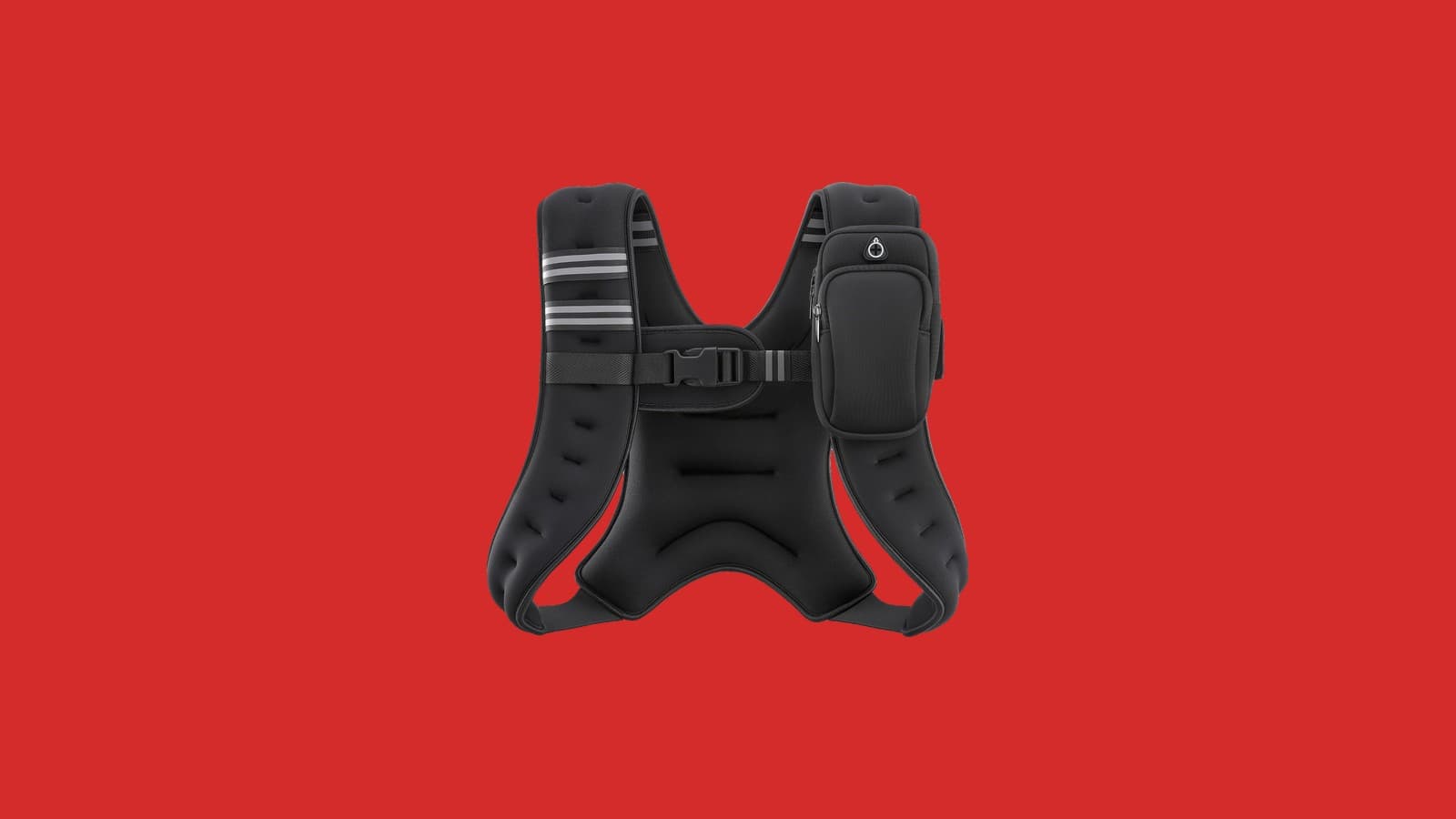 ZELUS Weighted Vest with Reflective Stripe