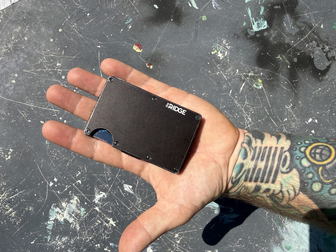 My original Ridge, going on a decade of daily carry